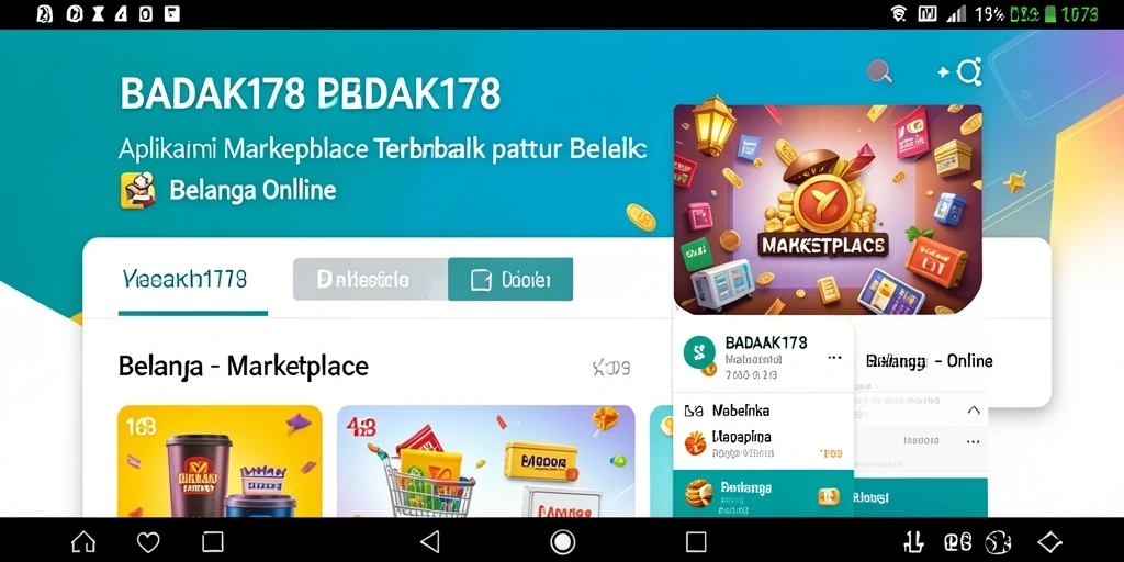 Antarmuka aplikasi BADAK178 yang intuitif dan menarik.