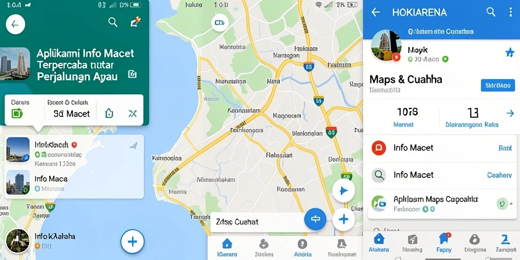Tampilan antarmuka HOKIARENA dengan informasi lalu lintas terkini.