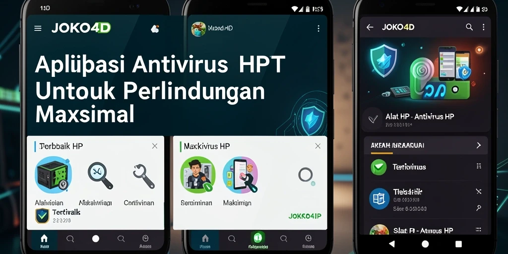 Tampilan antarmuka utama JOKO4D yang intuitif dan mudah dimengerti.