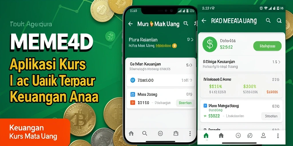 Tampilan antarmuka MEME4D yang user-friendly untuk kurs mata uang.