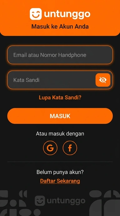 Masuk Akun Untunggo untuk Pengguna Android Indonesia